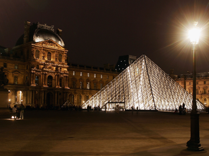 THE LOUVRE: The largest museum in the world houses some of the most famous works of art in all history, but the actual building in Paris and glass pyramid outside it are marvels in their own right.