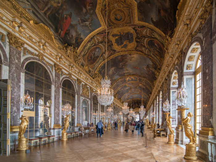 PALACE OF VERSAILLES: The opulence of the royal chateau may have been a symptom of excess of the French royals, but the building is still absurdly beautiful.