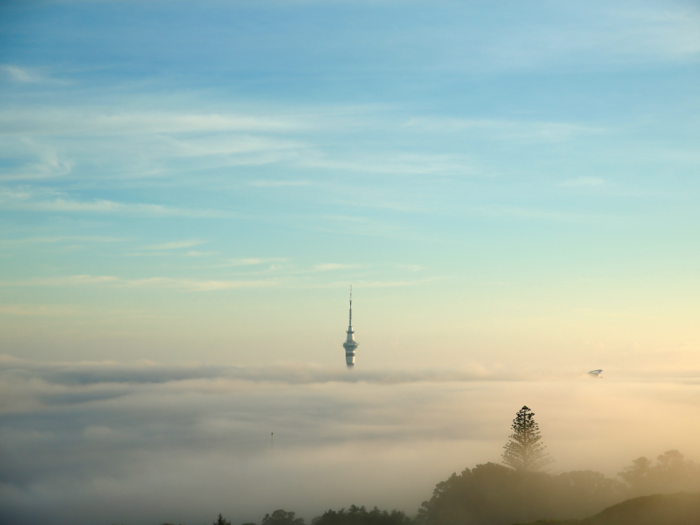 SKY TOWER: The tallest man-made structure in the Southern Hemisphere can be found towering above Auckland City, New Zealand. It