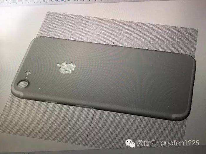 The latest visual leak shows a 3D computer-aided design (CAD) of the regular iPhone 7