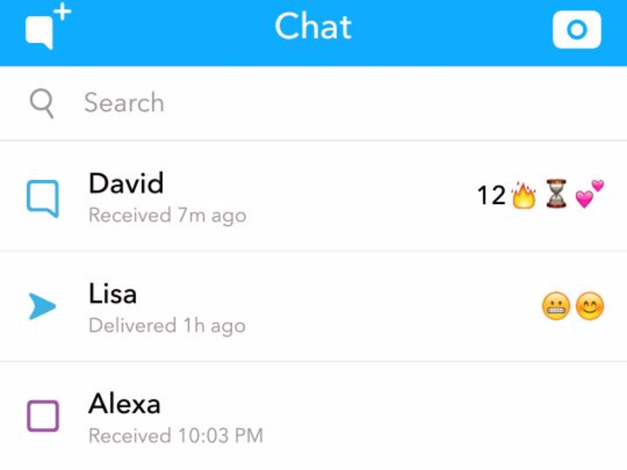 A Snapstreak between you and a friend is designated by a number that tells you both how many consecutive days you