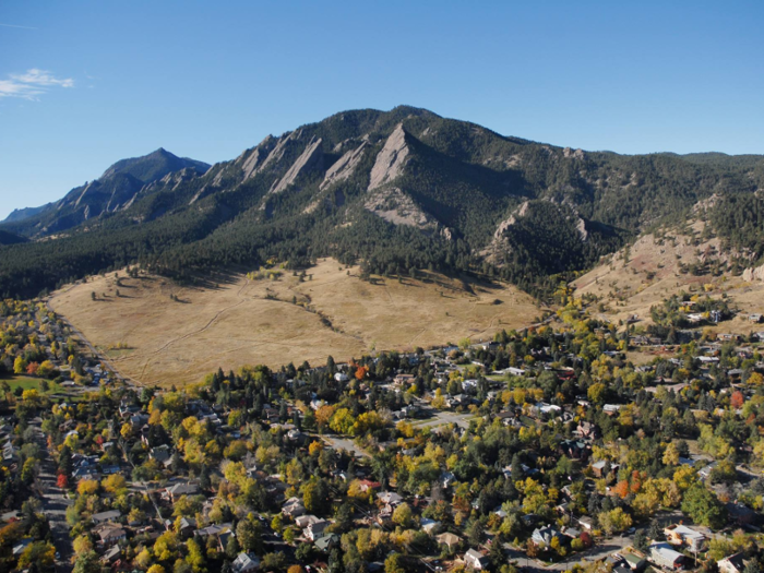 6. Boulder, Colorado