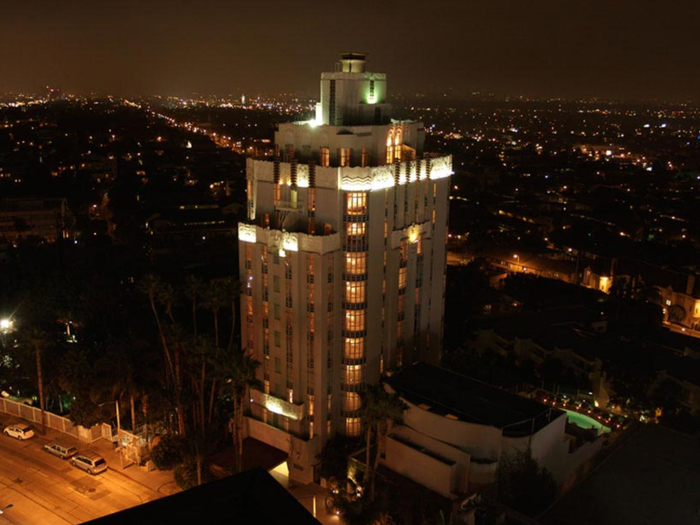 The Sunset Tower Hotel has towered over the Sunset Strip since 1931.