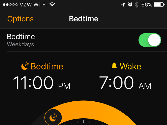 Bedtime will track your sleep and wake you up with soothing sounds instead a jarring alarm.