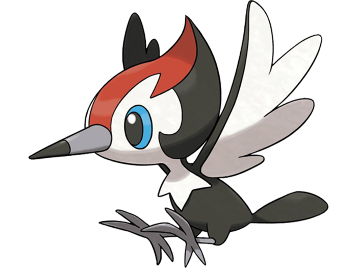 Pikipek was one of the first Pokémon from "Sun" and "Moon" that we saw, as there was a peak at a wire frame of the Normal/Flying-type in the very first trailer. Pikipek is probably going to be the new games