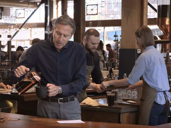 Running Starbucks came with setbacks, too. When Schultz returned as the company’s CEO in 2008 (he stepped back to serve as chairman during an 8-year hiatus) he spent a few years leading Starbucks