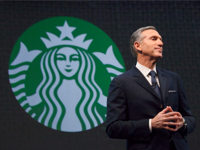 In his 2015 letter to shareholders, Schultz said he hopes Starbucks is "showing the world what’s possible when for-profit public companies go beyond what is expected and also do what is right — and what is in their hearts."