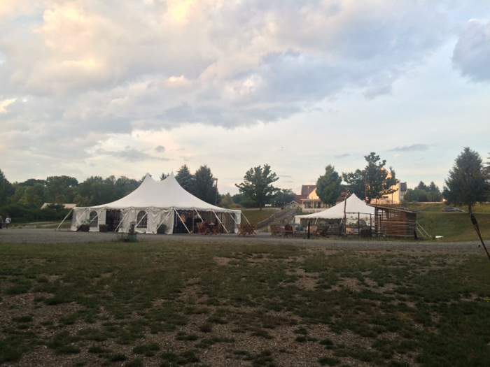 In the center of the campground is what Firelight calls the "lobby and lounge."