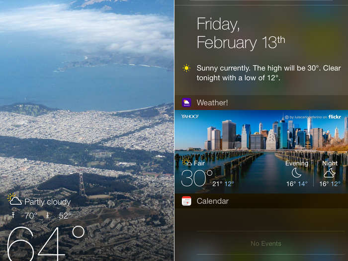 Yahoo Weather is the most beautiful weather app out there.