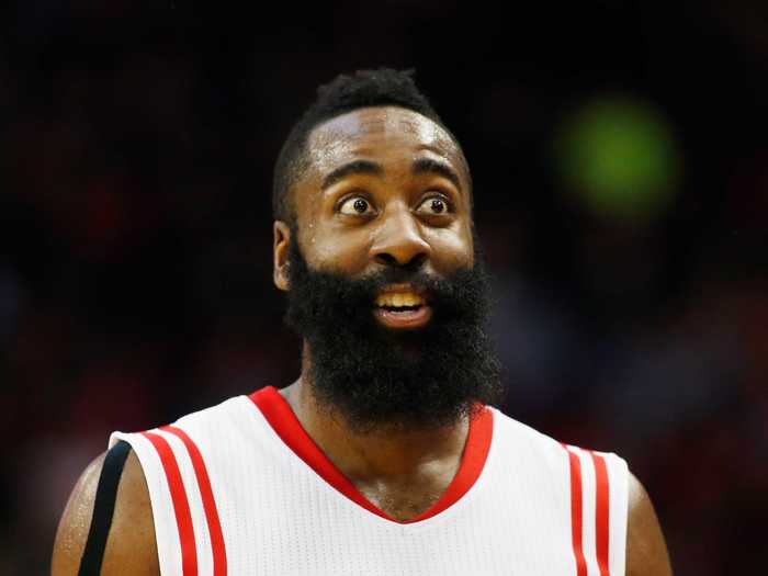 Finally, James Harden just signed a $118 million extension with the Houston Rockets.