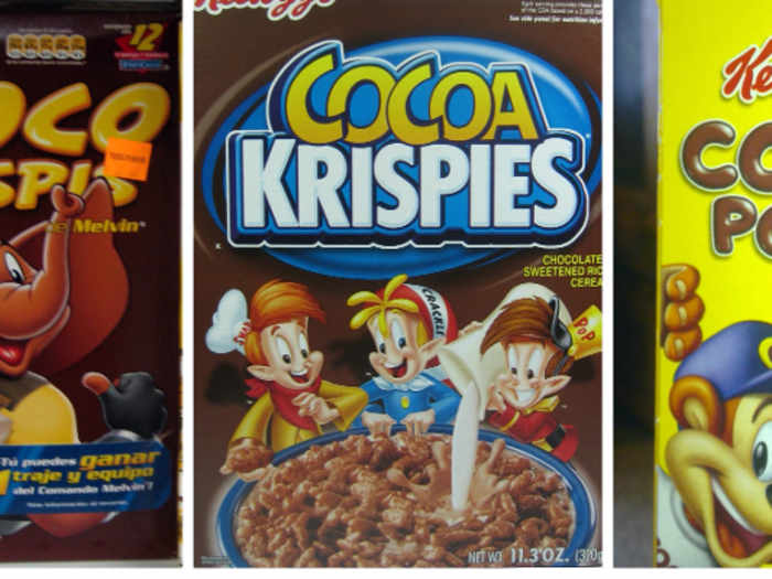 Cocoa Krispies — Choco Krispies in Mexico and Coco Pops in the UK