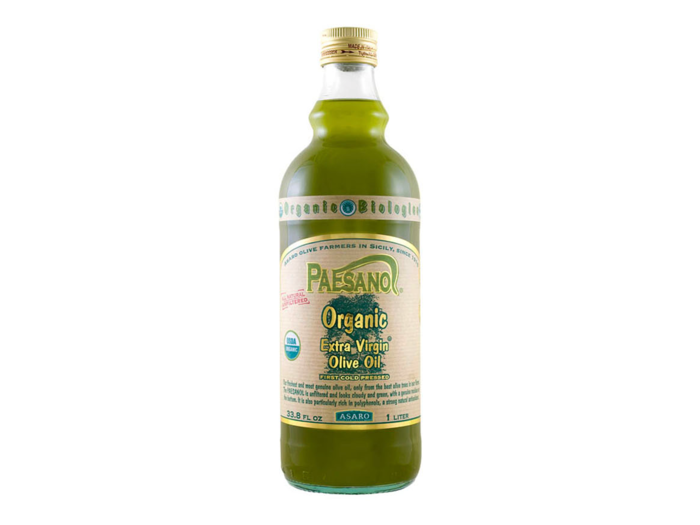 Unfiltered extra virgin olive oil