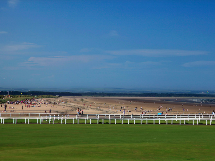 Relive "Chariots of Fire" on West Sands, the beach in St. Andrews where the legendary running scene was filmed to that tune.