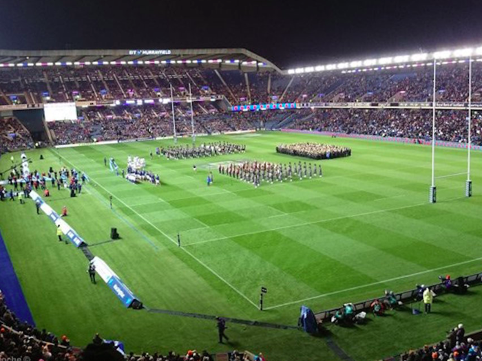 Watch an international rugby match at Murrayfield Stadium in Edinburgh. The energy of the crowd — and the singing — makes for a fun atmosphere.