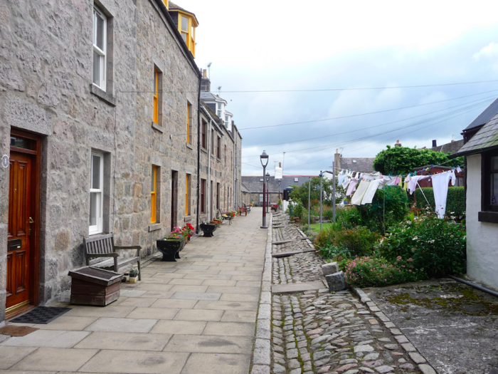 Explore the charming old fishing village of Footdee in Aberdeen. Its quaint houses have changed little over the years, so it feels like a step back in time.