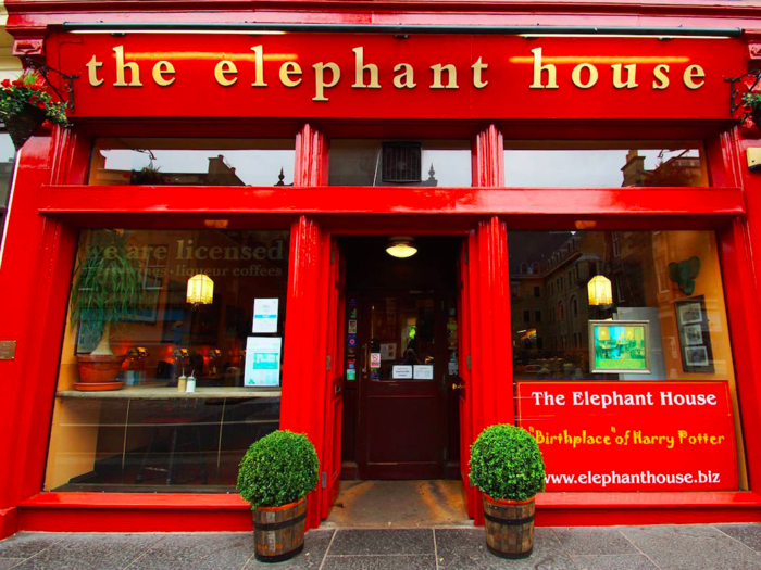 Have afternoon tea at the Elephant House in Edinburgh— it