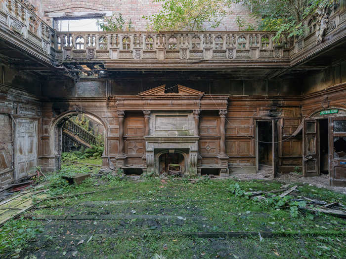 ...and this deserted hospital in Scotland.