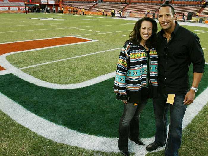 The University of Miami was also where he met first wife, Dany Garcia. The two separated after 10 years but have stayed close. "Since our divorce, we