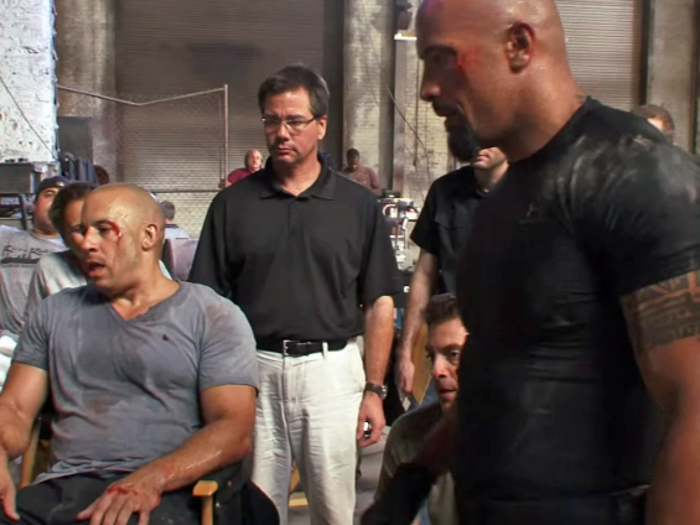 Johnson finally found his franchise when he appeared in the fifth installment of the popular "Fast and the Furious" series, "Fast Five," alongside Vin Diesel. "I’ve known Vin for a long time and we’ve always talked about doing something together," Johnson said. "This felt like the right opportunity to create a formidable adversary for him."