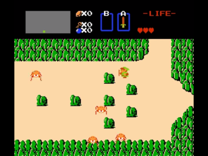 Save the kingdom of Hyrule from the evil Ganon in the original "The Legend of Zelda."