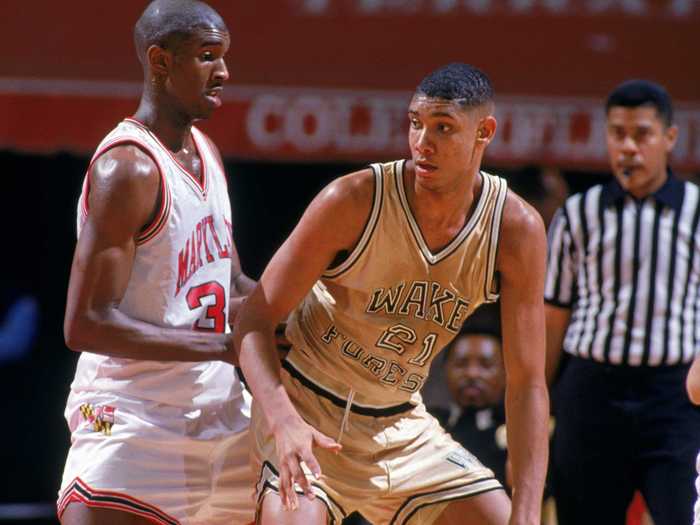 Duncan played in the hoops-heavy ACC, but Wake Forest was in the shadow of other schools.