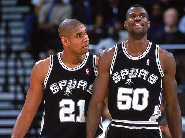 And there was some public backlash against Spurs for being able to draft Duncan just because David Robinson was injured for most of the year before, creating a super team.