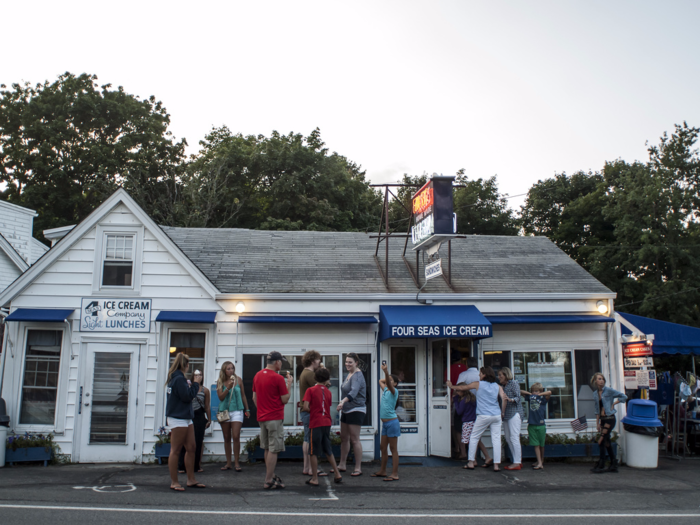 No. 5: Four Seas Ice Cream, Centerville, Massachusetts