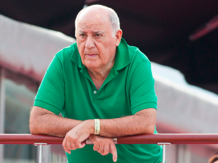 Spain — Amancio Ortega, $67 billion (£50 billion). Fashion retail is big business, especially if you own the company behind Zara. Ortega, who lives in Galicia, is intensely private, and for a long time few photos of him existed. It was only when his company went public in 2001 that he made more appearances?, but interviews with the man are still impossible.