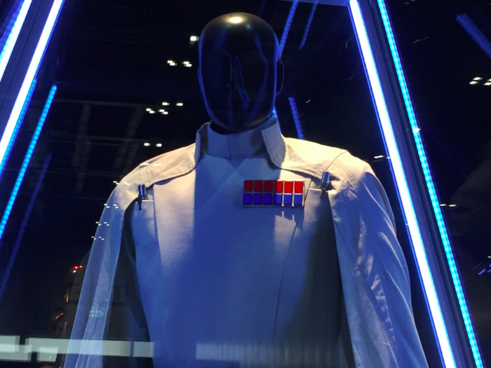 This outfit belongs to Director Krennic, the new Star Wars villain.