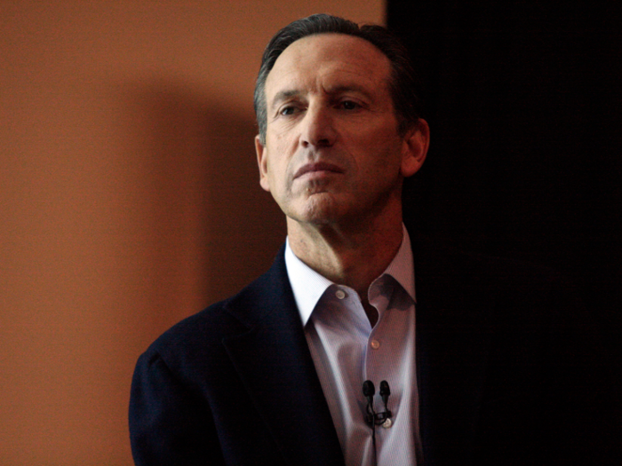 Howard Schultz was a salesman for Xerox