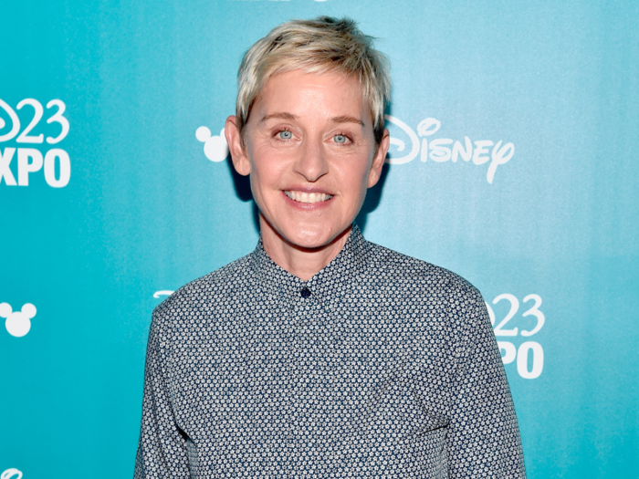 Ellen DeGeneres was a budding stand-up comedian