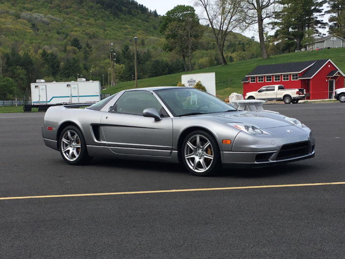 However, as I pulled into the parking lot. This car caught my eye — a first generation NSX. What a sight to behold! And then Acura handed me the keys. Time to get excited!