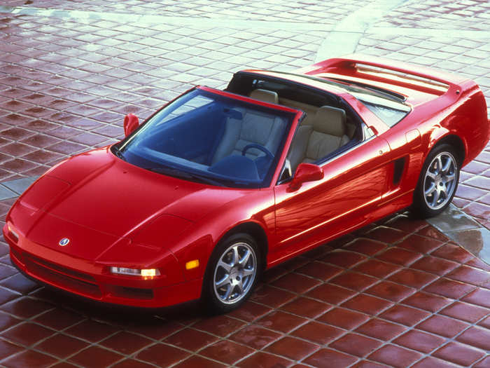 The NSX debuted in 1990 featuring a stunning body created with the help of Pininfarina —  the Italian design house most famous for creating many of Ferrari