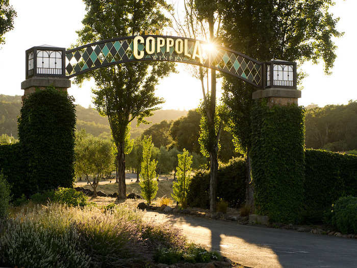 Visit the Movie Gallery at the Francis Ford Coppola Winery in Sonoma. You can view authentic memorabilia from Francis’ films, including "The Godfather" and "Tucker: The Man and HIs Dream."