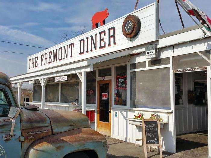 Eat chicken and waffles at Fremont Diner in Sonoma.