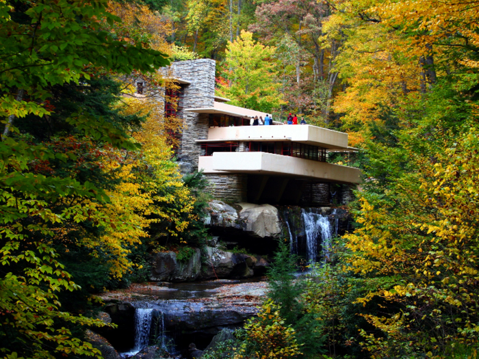 Fallingwater in Mill Run, Pennsylvania.