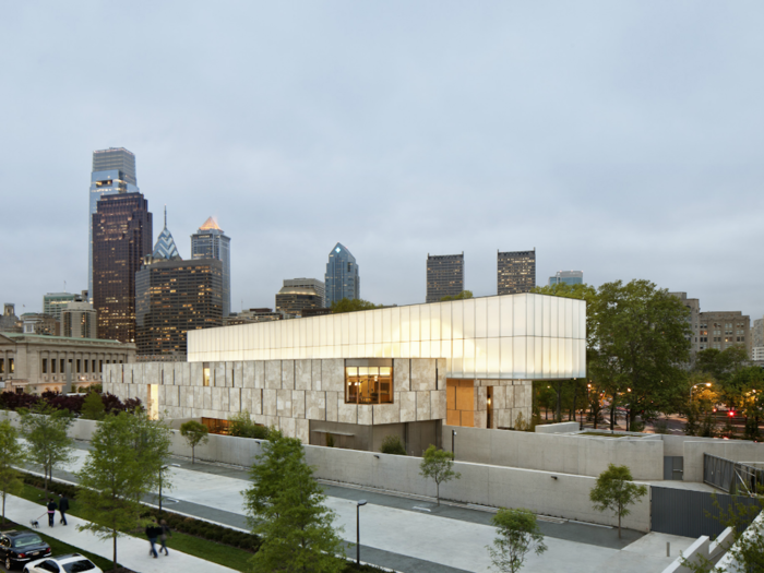 The Barnes Foundation Museum in Philadelphia, Pennsylvania.