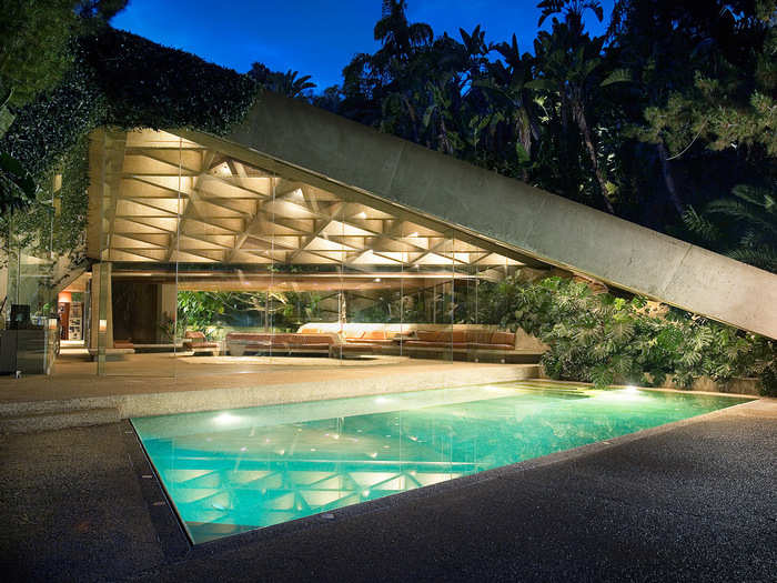 The Sheats Goldstein residence in Los Angeles, California.