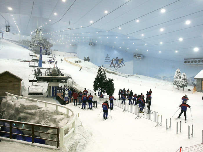 Overnight stay at Ski Dubai