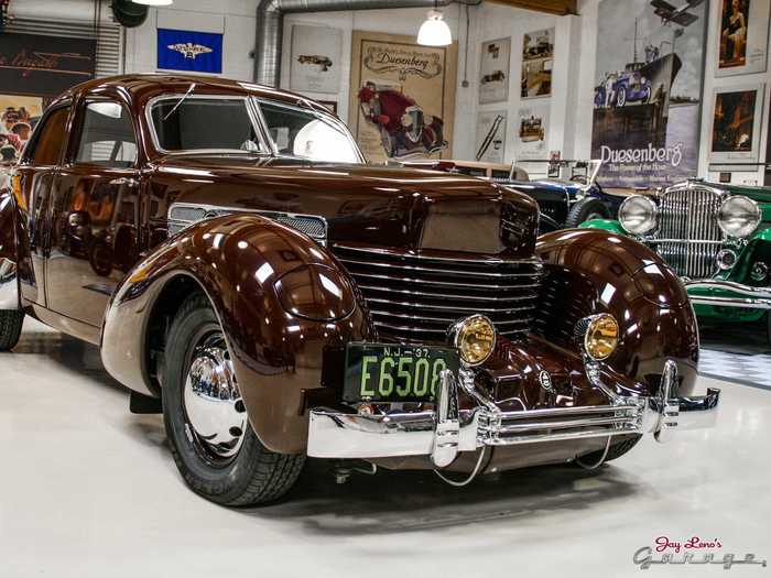 The 1936 Cord 812, known to some as the Baby Duesenberg, was one of the most attractive and revolutionary cars of its day. The Cord sedan proved to be unreliable, but pioneered features such as enclosed headlight and front wheel-drive.