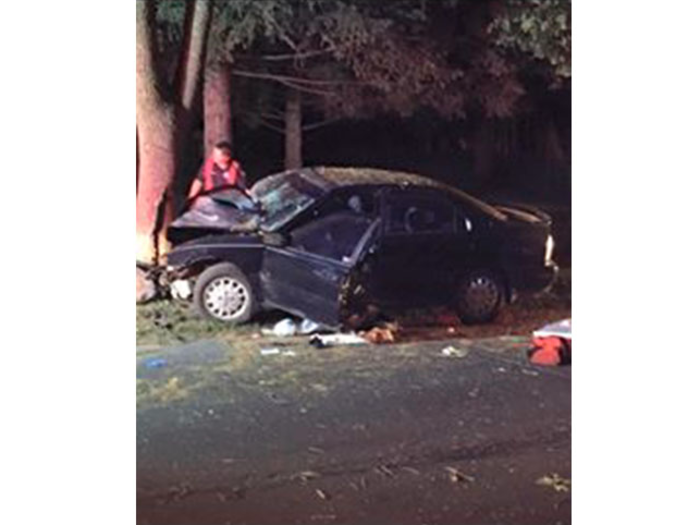 Speaking of car accidents, a 28-year-old driver smashed his car into a tree because he was distracted playing "Pokémon GO" in Auburn, New York. Just look at that wreckage.