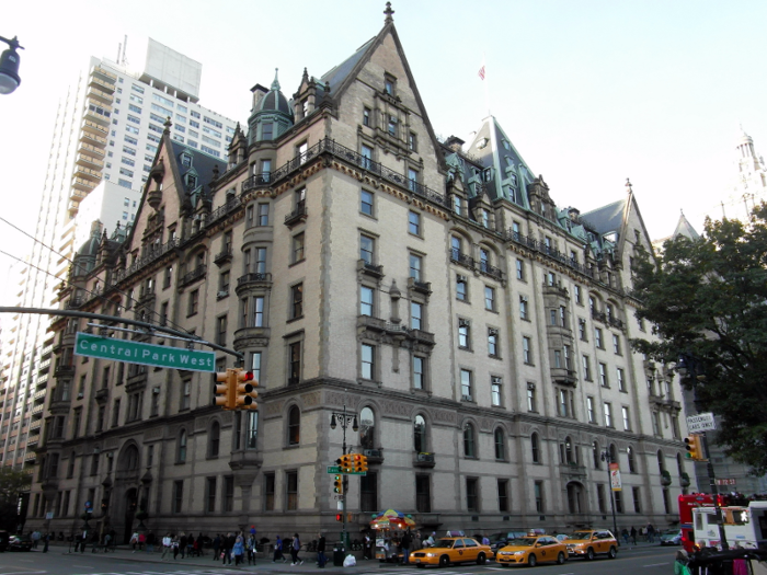 THE DAKOTA: The popular story is that this Upper West Side apartment building was called "The Dakota" when it was built because at the time it was so far north and so far west that it might as well have been in the Midwestern states, though that