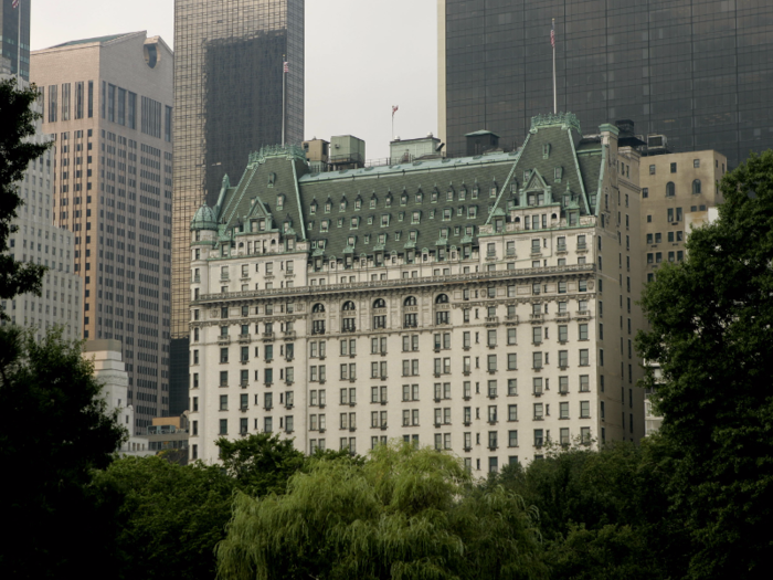 THE PLAZA HOTEL: This luxury hotel and condo complex is one of the most famous in the world. Located right on the corner of Central Park, it