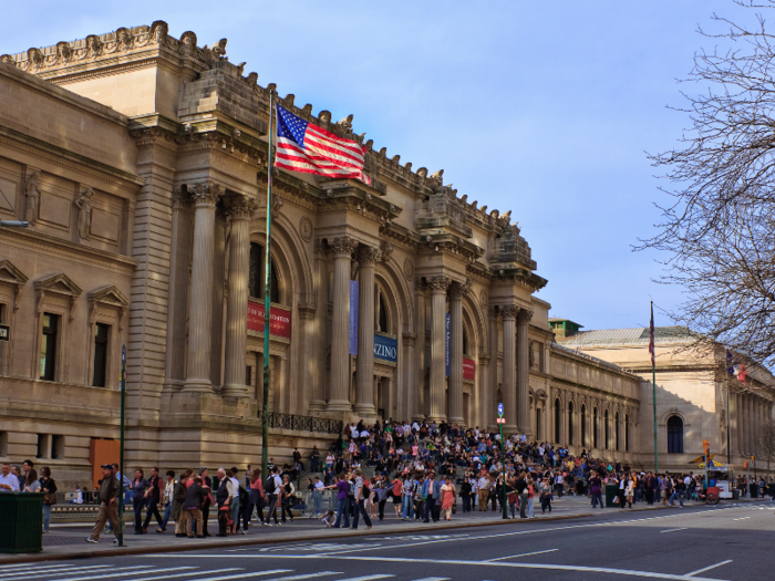 METROPOLITAN MUSEUM OF ART: The Met is best known for the many, many priceless works of art that rest inside its many halls, but it