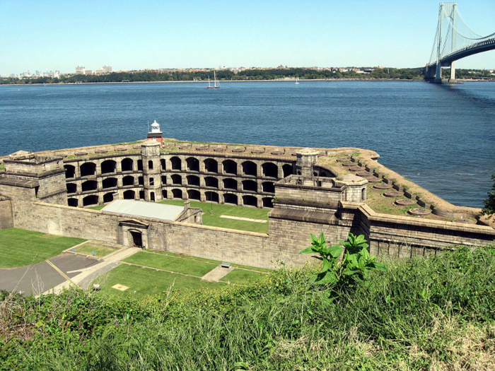 BATTERY WEED: Staten Island might not have the towering glitz of Manhattan, but this fort that protected the city from any possible invaders from the Atlantic Ocean is an important reminder of New York