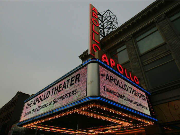 APOLLO THEATER: This venue was originally a "White