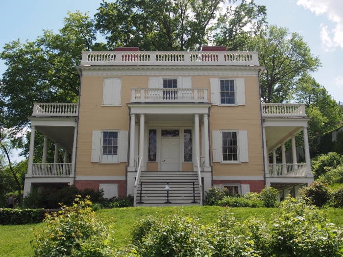 HAMILTON GRANGE: This was the home of Alexander Hamilton, an especially popular founding father. It has been moved a couple times, but currently resides in Hamilton Heights.