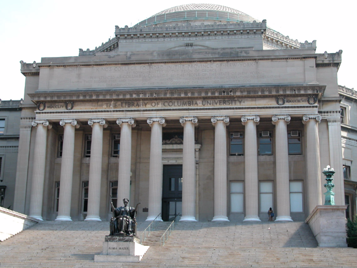 LOW MEMORIAL LIBRARY: The mighty centerpiece of the main Columbia University campus hasn