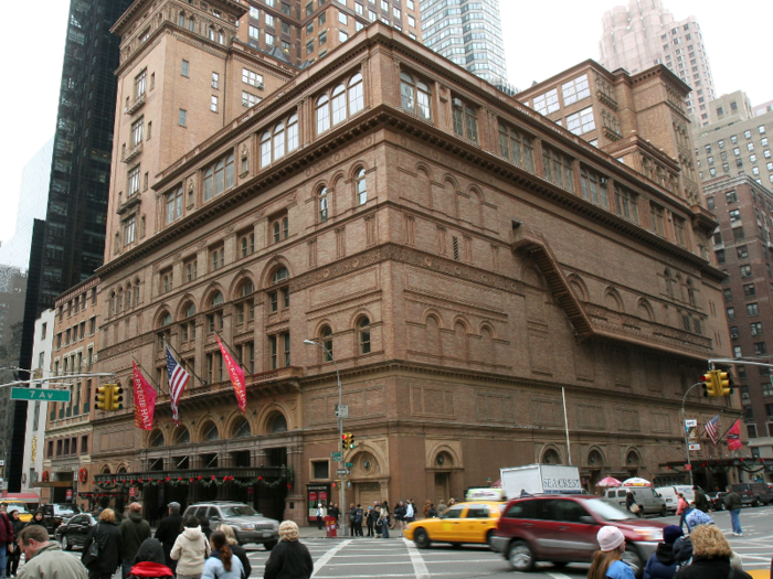 CARNEGIE HALL: Practice hard enough and you might just get to Carnegie Hall, one of the most prestigious venues in all the world.