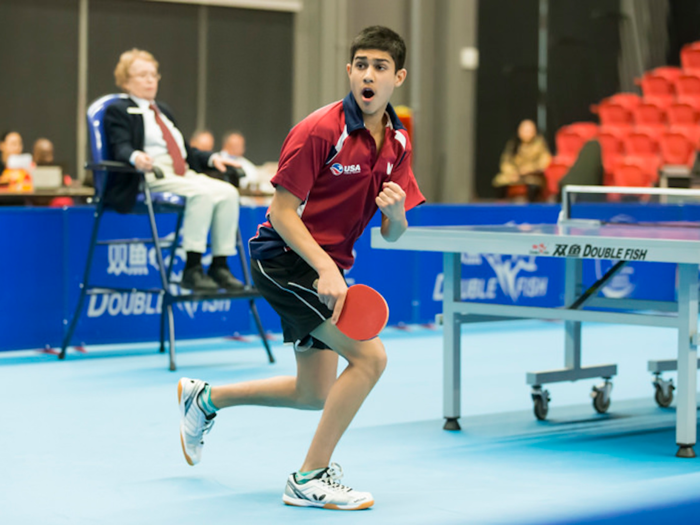 Kanak Jha - Table Tennis, 16